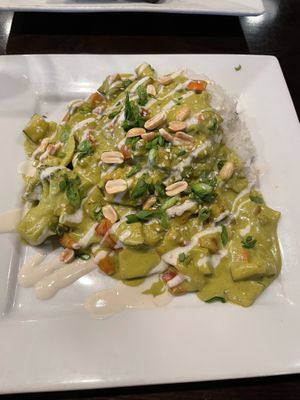 Green Curry   at Viva in Tacoma
