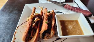 The mushroom melt with tempeh is to die for. at Viva in Tacoma