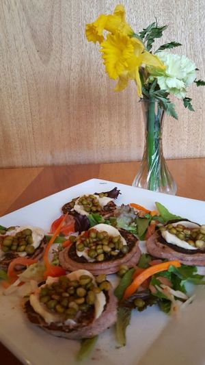 cavier blinis  at Viva in Tacoma