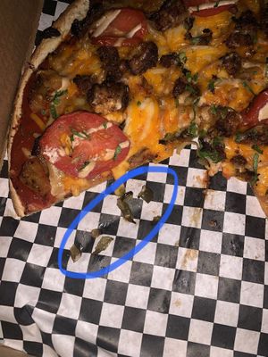 Jalapeños in pizza, not disclosed on online menu & caused an allergic reaction   at Viva in Tacoma