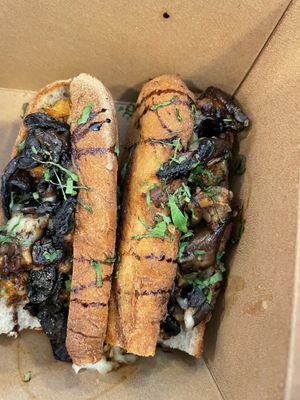 Mushroom melt  at Viva in Tacoma