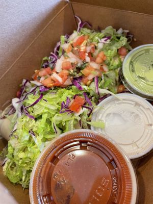 Raw enchiladas   at Viva in Tacoma