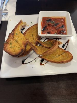 Garlic bread   at Viva in Tacoma