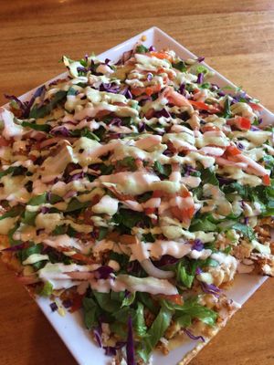 Full order of nachos is enough to fill up multiple people!! They are delicious and probably the best nachos we'ver ever had.  at Viva in Tacoma