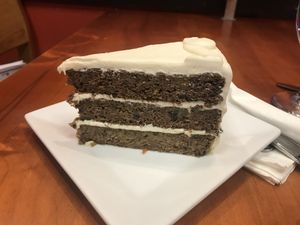 Carrot Cake (Vegan & Gluten Free) at Viva in Tacoma