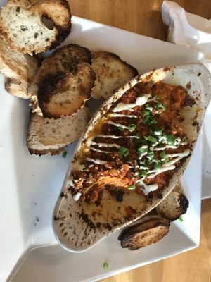 crab dip - yummy at Viva in Tacoma