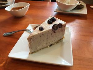 Blueberry honeydew cheesecake  at Viva in Tacoma