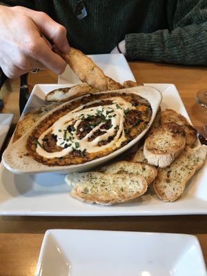 Crab dip at Viva in Tacoma