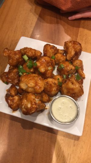 BBQ cauliflower wings at Viva in Tacoma