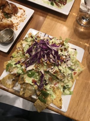 Half order of nachos at Viva in Tacoma