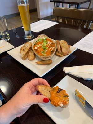 Crab dip at Viva in Tacoma