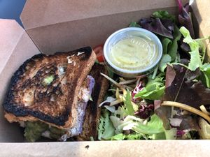 Club sandwich at Viva in Tacoma