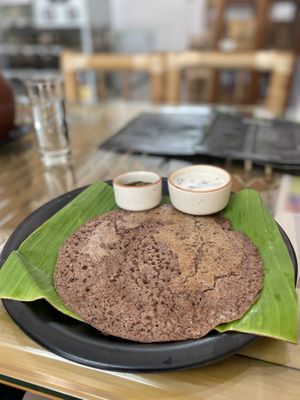 Plain dosa 😋   at Kaani Nilam - Auroville in Viluppuram