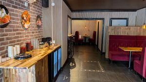 Inside at Goja Sushi in Stroemstad