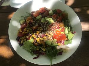 Tipico Green Garden Salat (without eggs) at Tipico in Rovinj