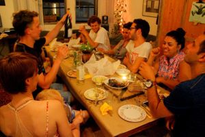 The dinner with Gavriel - Awesome food, people, experience! at Gavriel in Tel Aviv