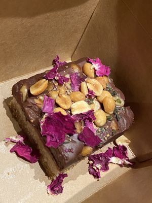 Snickers taart at Soepp in Alkmaar