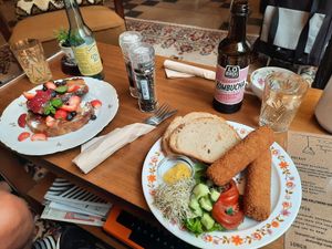 Vegan wentelteefjes en kroketten at Soepp in Alkmaar