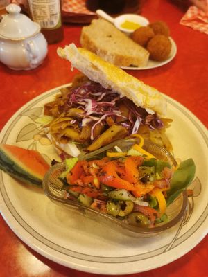 Pita vegan Döner & salade at Soepp in Alkmaar