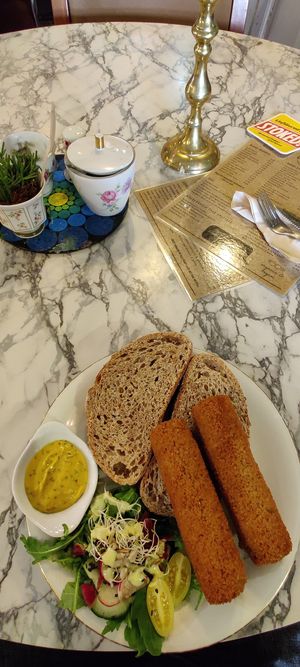 Croquettes with bread. at Soepp in Alkmaar