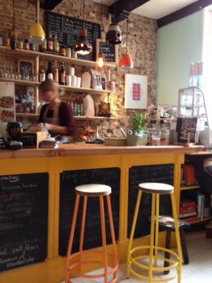 Soepp's counter at Soepp in Alkmaar