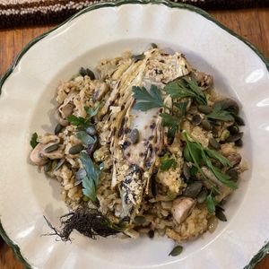 Vegan risotto  at Soepp in Alkmaar