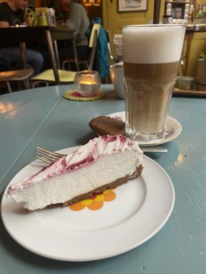 White chocolate cheesecake   at Soepp in Alkmaar