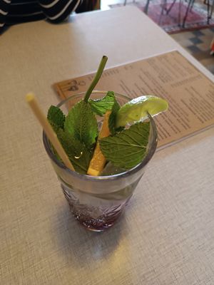 Homemade lemonade  at Soepp in Alkmaar