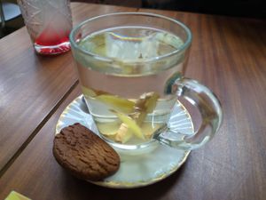 Ginger tea at Soepp in Alkmaar