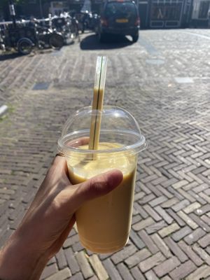 Vegan milkshake  at Soepp in Alkmaar