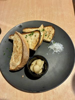Exhale Deconstructed Garlic Bread   at Exhale Exmouth in Exmouth