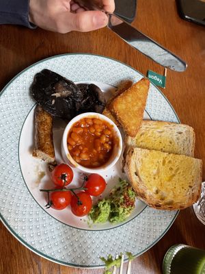 Vegan brunch  at The Cosy Club in Salisbury