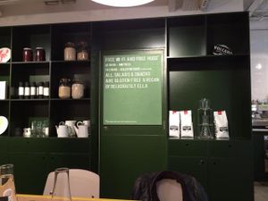 Interior at Raw Press - Wolf & Badger in London