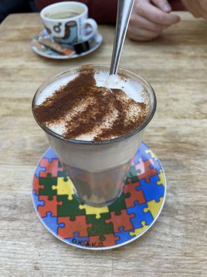 Chai latte with soy milk   at Bagels & Beans - Thomsonlaan in The Hague