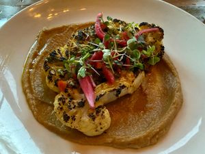 Grilled Cauliflower Steak at Southbound in Chamblee