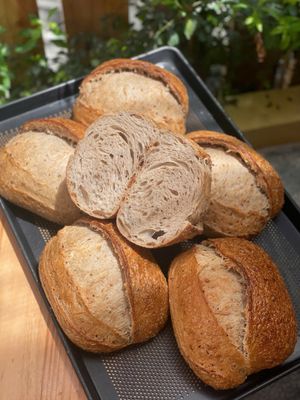 Country Sourdough Bread – Artisan sourdough bread made with a naturally fermented starter. at La Miette Bakery & Bistro in Ninh Binh