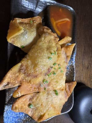 Wontons (i think)  at Muntay - Vegan Asian Kitchen in Hamburg