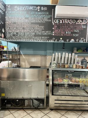 Menu   at Mercado Santa Carmela in Cabo San Lucas