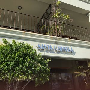 storefront view from road (blink and you’ll miss it!) at Mercado Santa Carmela in Cabo San Lucas