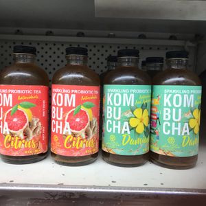 Kombucha at Mercado Santa Carmela in Cabo San Lucas