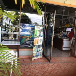 Main entrance at Mercado Santa Carmela in Cabo San Lucas