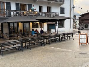 Entry patio  at The Office in Chamonix