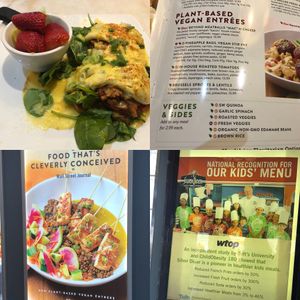 Silver Diner Just Eggs Benedict  at Silver Diner in Arlington