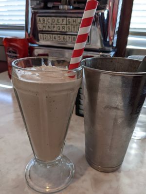 Mocha Cold Brew at Silver Diner in Falls Church