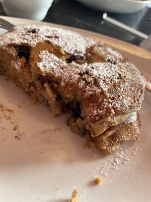 Oatmilk pancake 40g protein   at Silver Diner in Dale City