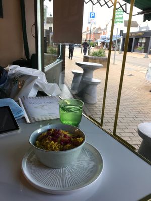 Birani adped to vegan at Babyccino Coffee & Kitchen  in Tonbridge