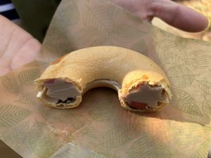 Vegan strawberry ice cream! Yummy.  at 6889cafe in Tokyo