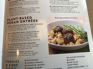 Menu  at Silver Diner in Waldorf