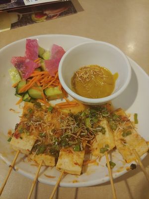 Coconut Curry Tofu at Silver Diner in Waldorf