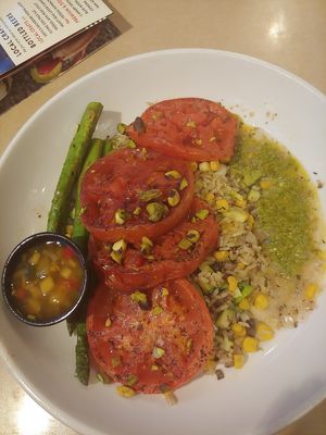 In House Roasted Tomatoes at Silver Diner in Waldorf